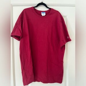 CHAMPION - RED Short Sleeve Tagless T-Shirt size 3XL